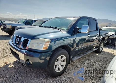 2005 Nissan Titan Xe z USA, uszkodzony, nr VIN 1N6AA07B95N565671